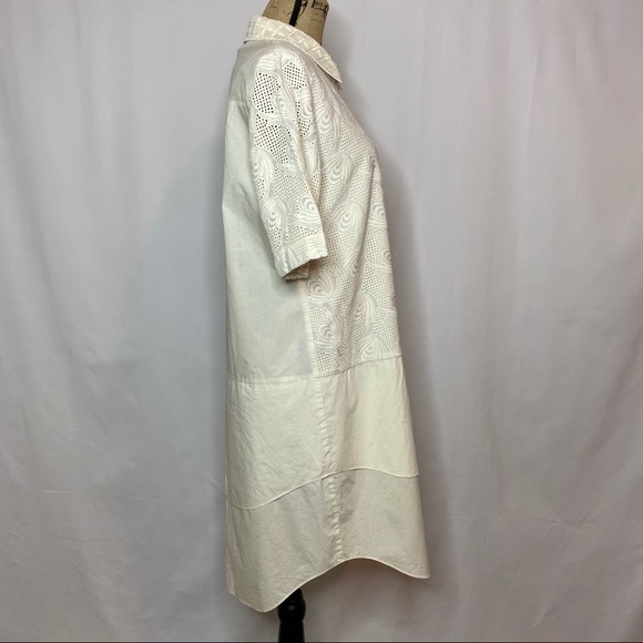 Derek Lam 10 Crosby White Shift Dress - Picture 4 of 10